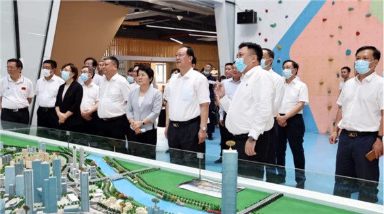 毛偉明寄語馬欄山：努力打造具有中國特色、全國領(lǐng)先、全球影響力的媒體融合新地標(biāo)